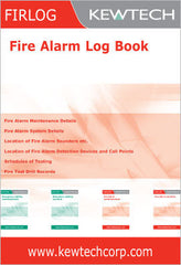 Kewtech - FIR1LOG Fire Alarm Log Book