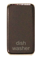GUGRDWBN Ultimate grid rocker cap component black nickel marked dish washer
