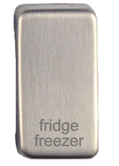 GUGRFRFZSS Ultimate grid rocker cap component stainless steel marked fridge/freezer