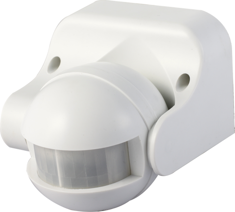 IP44 180° PIR Sensor - White