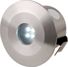 IP44 Stainless Steel LED Kit 4 x 0.5W White LEDs