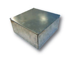 Greenbrook 300x300x100mm Galvanised Adaptable Knockout Box