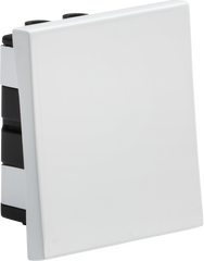 20AX 1G 2-way modular wide rocker switch (50x50mm) - White