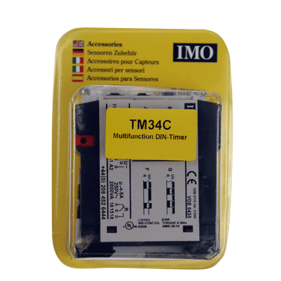 IMO  TM34C MULT-FUNCTION DIN RAIL TIMER