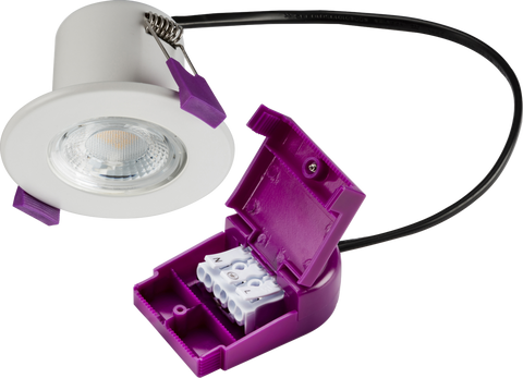 230V IP65 5W Fire-Rated LED Downlight 3000K