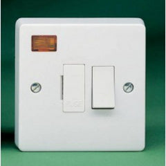 Crabtree Capital 4827/3 13A Switched Connection Unit with Neon Indicator