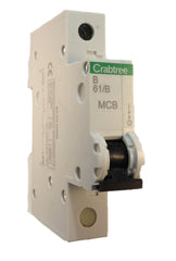 Crabtree Starbreaker  61/B40 - 40A Single Pole (SP) Type B Curve 6kA MCB