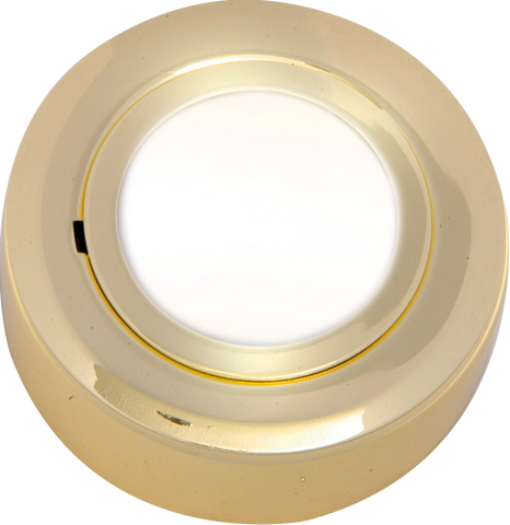 IP20 12V L/V Brass Cabinet Fitting Surface or Recessed (halogen lamp included)