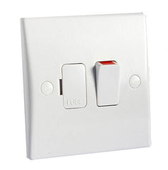 GU5010 Ultimate white moulded 13A switched fused connection unit