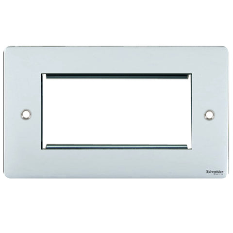 GU8280SS Ultimate flat plate stainless steel 4 euro modular plate