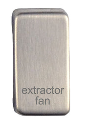 GUGREFSS Ultimate grid rocker cap component stainless steel marked extractor fan