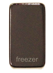 GUGRFZBN Ultimate grid rocker cap component black nickel marked freezer