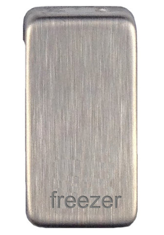 GUGRFZSS Ultimate grid rocker cap component stainless steel marked freezer