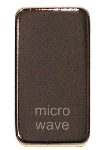 GUGRMWBN Ultimate grid rocker cap component black nickel marked microwave