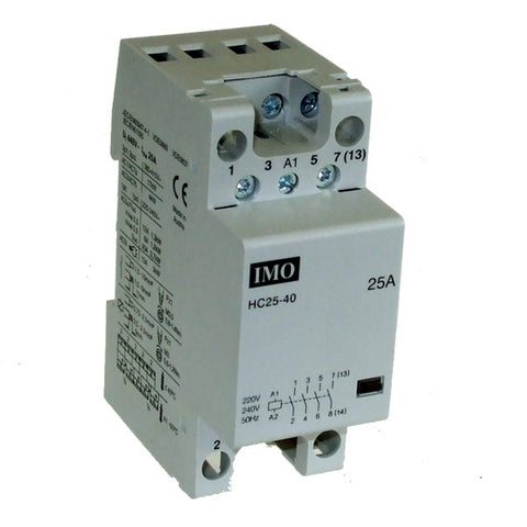 IMO  CR41C 25A 4P CONTACTOR 240V AC