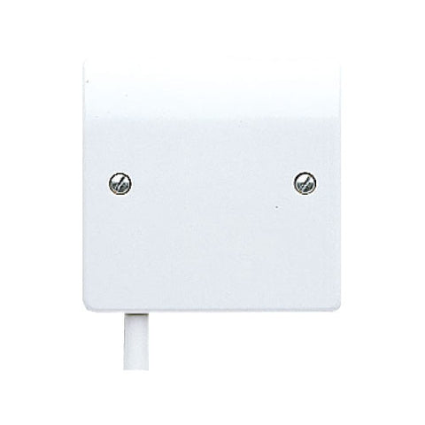 MK Electric K1090WHI Logic Plus 20A Unfused Flex Outlet Plate