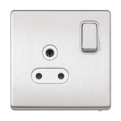 MK K24382BSSW - 1 Gang Dp 5A Shuttered Switched Socket