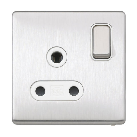 MK K24383BSSW - 15A 1G Switched Socket
