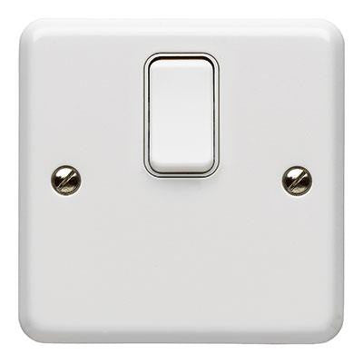 K3012WHI - 20A Double Pole Switch  - White