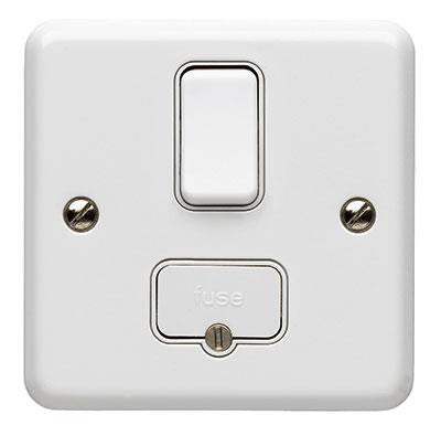 K3042WHI - 13A Switched Fused Connection Unit  - White