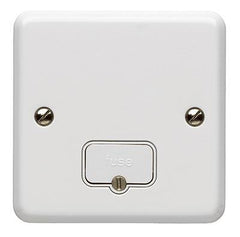 K3054WHI - 13A Unswitched Fused Connection Unit - White