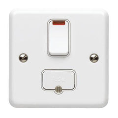 K3062WHI - 13A Switched Fused Connection Unit with Neon - White