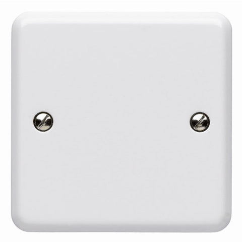 K3390WHI - 1 Gang Blank Plate  - White