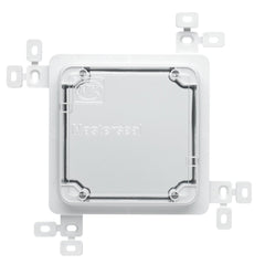 MK Masterseal Plus K56500WHI - IP66 1 Gang Plaster Tile Flush Mounting Frame - White
