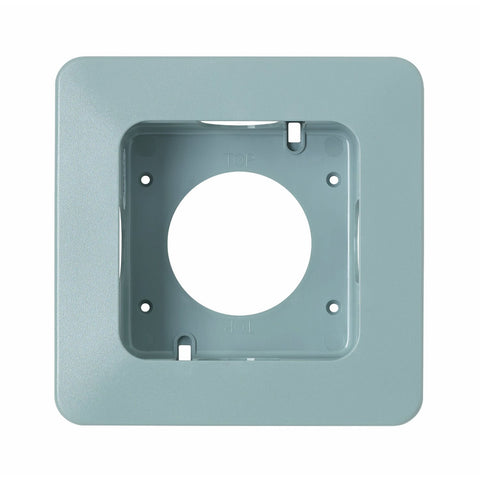 MK Masterseal Plus K56502GRY - IP66 1 Gang Flush Mounting Bezel For Use With 56506 - Grey