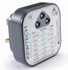 Kewtech - KEWCHECK103  103 Socket tester w/Audible tone & LED