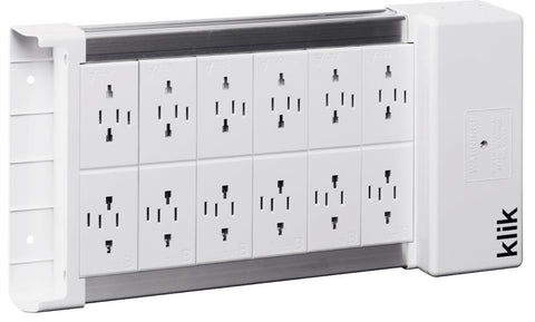 Klik - KLDS12 Lighting Distribution Box 12 Outlet