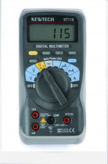 Kewtech - KT115 Digital Multimeter AC/DC 300V 10A Data Hold wth Holster