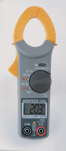 Kewtech - KT203 Digital AC/DC 400/600V  Clamp Meter 33mm