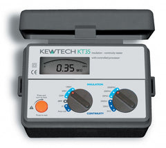 Kewtech - KT35 Digital 250/500/1000v Insulation/Continuity Tester