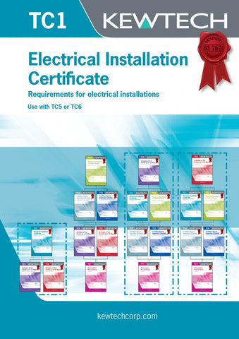 Kewtech - TC1 Electrical Installation Certificate