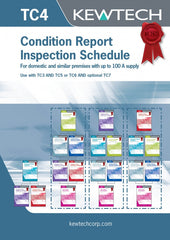Kewtech - TC4 Condition Report Inspection Schedule up to 100A
